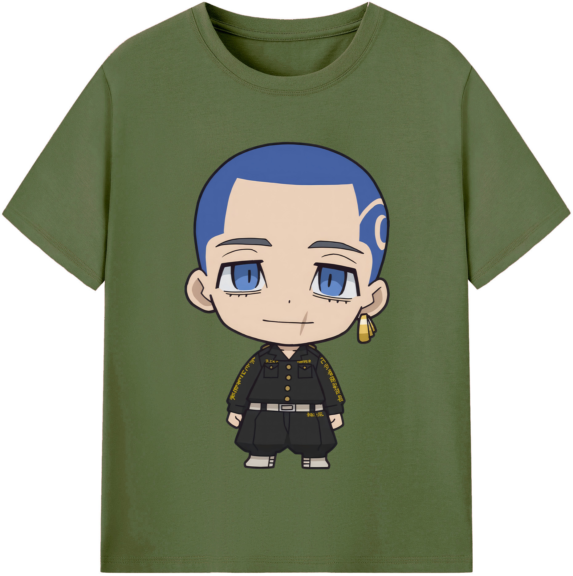 （画像用） 東京リベンジャーズ Tokyo Revengers 綿100％半袖Tシャツ（フロントプリント）